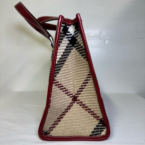 BURBERRY blue label tote tweed nova check - Picture 6 of 12